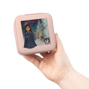 Dreamy Castle Night Jewelry Travel Case | Compact Portable Jewelry Box